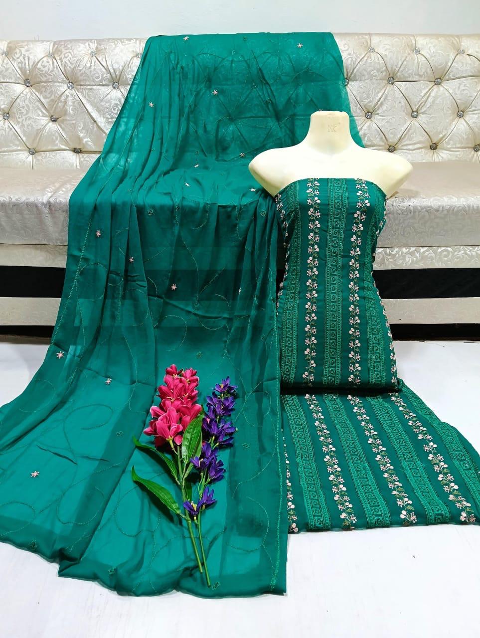 Lawn Cotton 3PC Dress