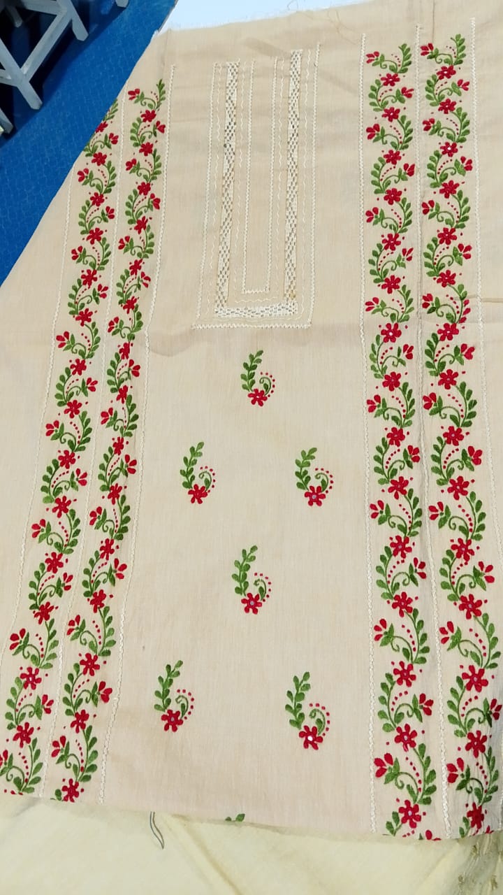 Khadi Khaddar 3PC Dress