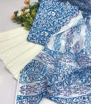 3 PC Unstitched Suits