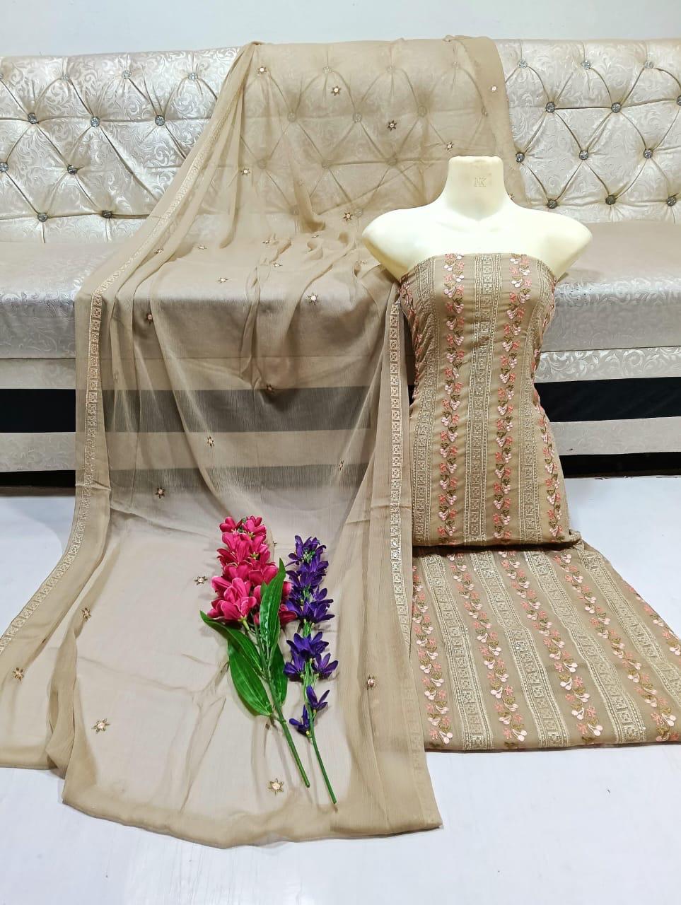 Lawn Cotton 3PC Dress