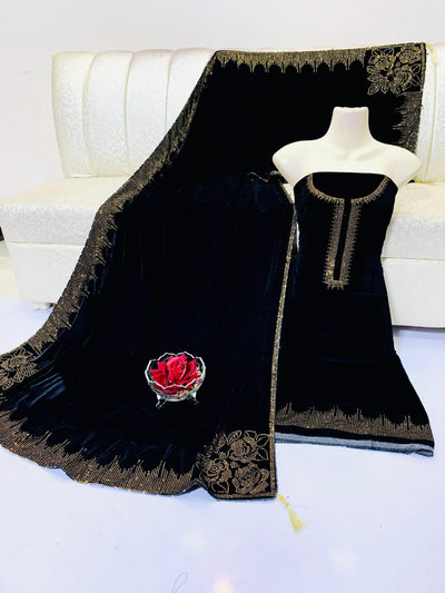 New Dmc Stone Work Collection 3PC Suit