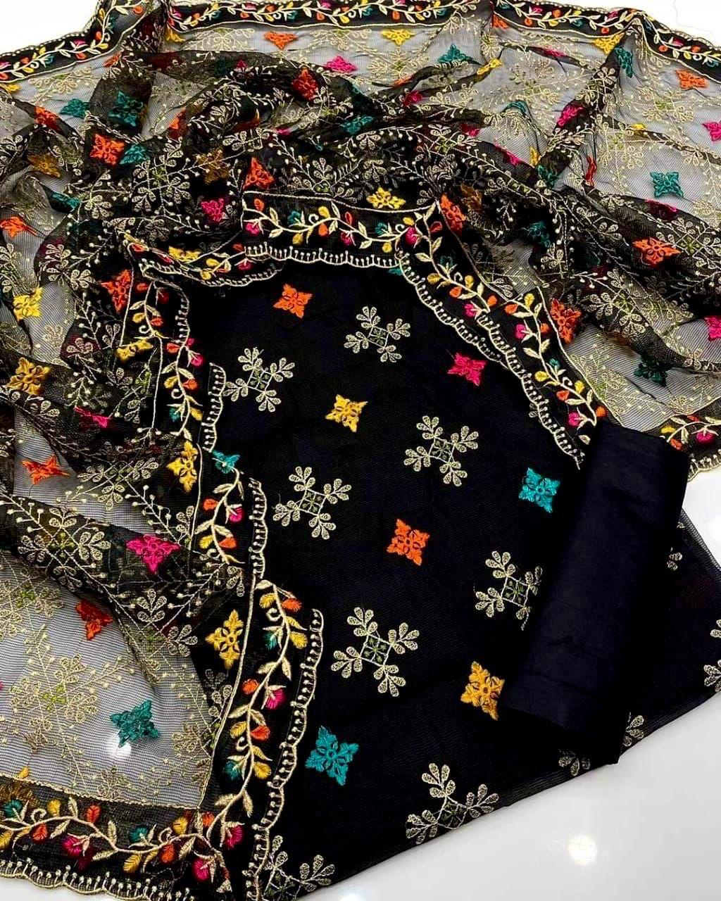 3 PC Soft Pema Cotton Lawn Suit