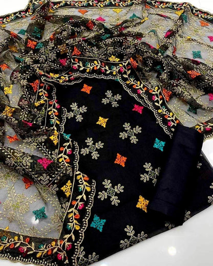 3 PC Soft Pema Cotton Lawn Suit