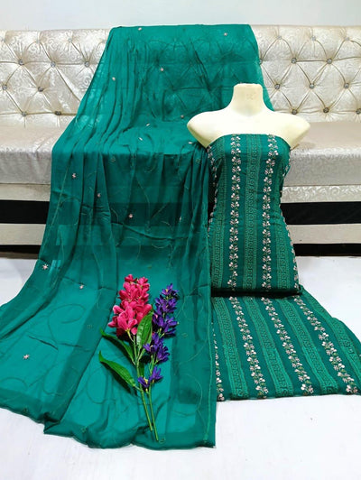 Lawn Cotton 3PC Dress