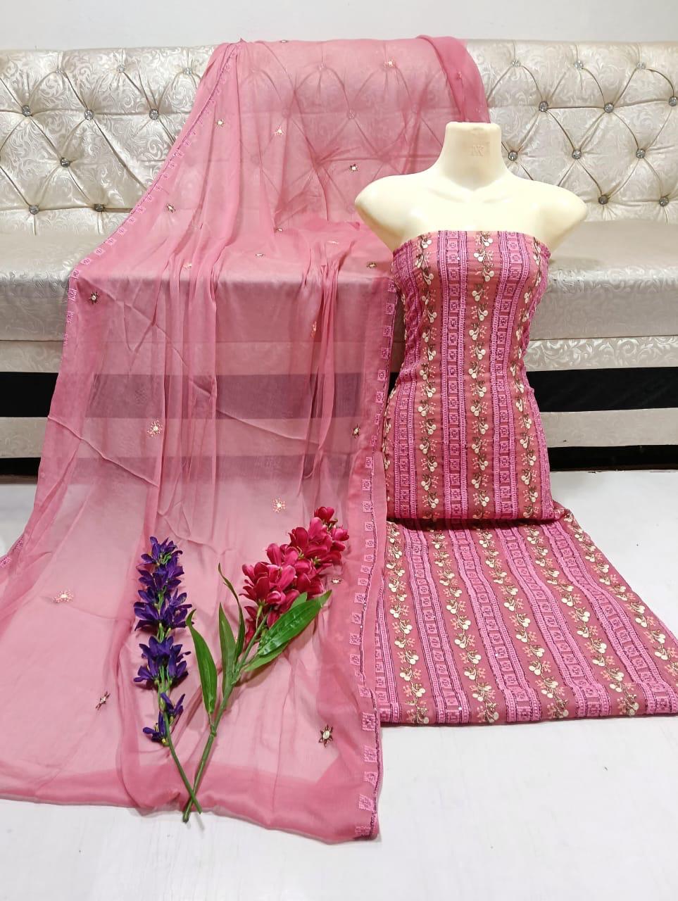 Lawn Cotton 3PC Dress