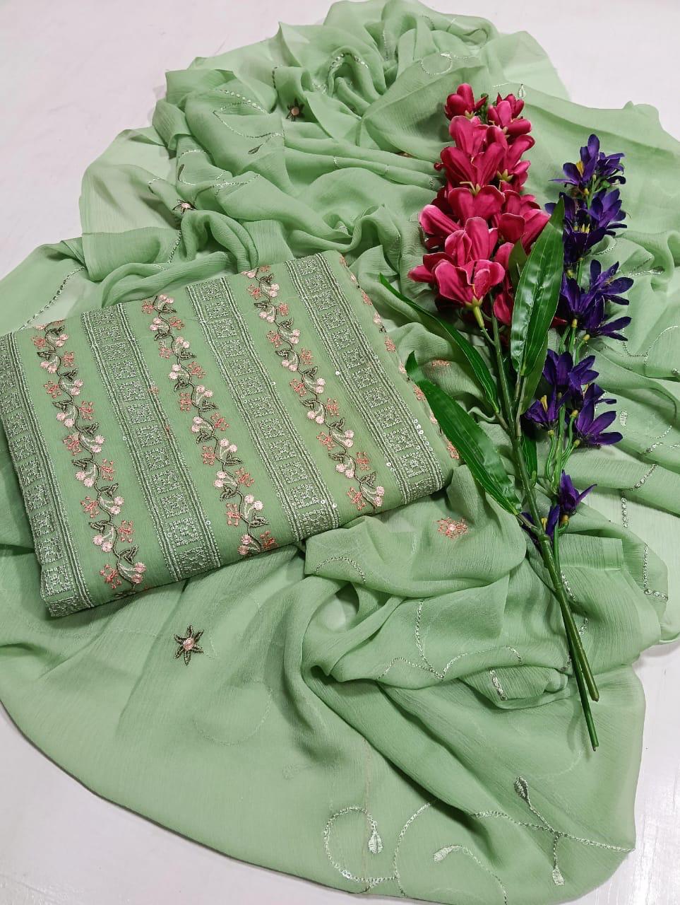 Lawn Cotton 3PC Dress