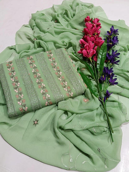 Lawn Cotton 3PC Dress
