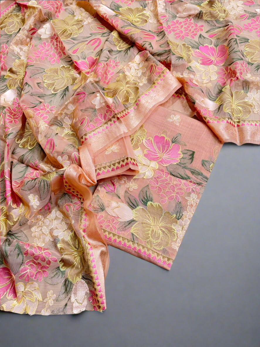 Lawn Cotton 3PC Dress