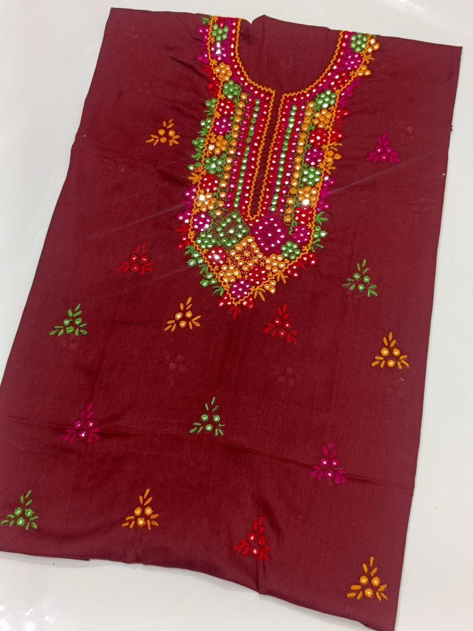 Amazing Lavish Bareezé Style Embroidered Shirt Dupata 2PC