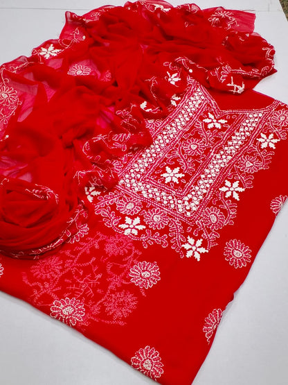 lavish Bareezé style embroidered collection
Shirt dupata (2P)