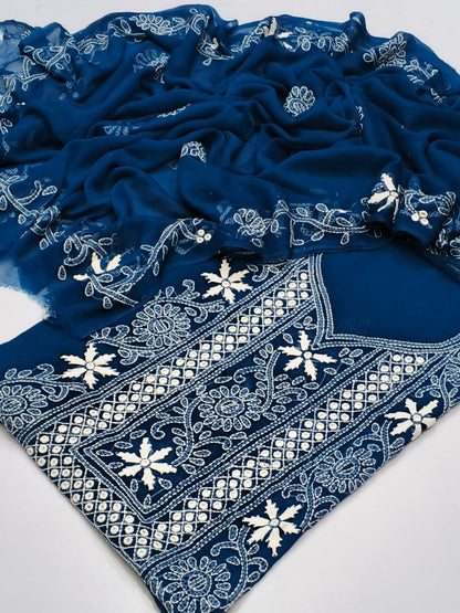 lavish Bareezé style embroidered collection
Shirt dupata (2P)