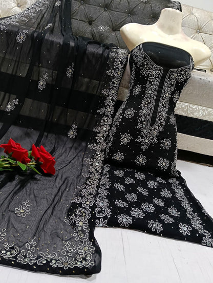 chicken kari Mukesh work collection 2pc.