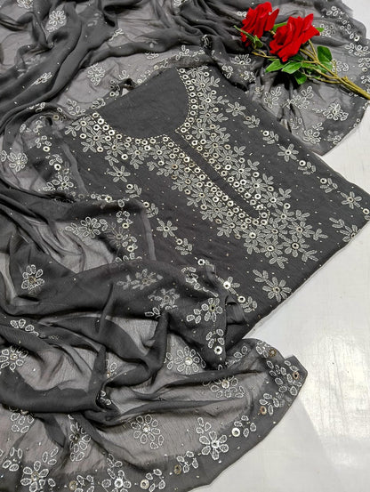 chicken kari Mukesh work collection 2pc.